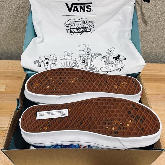 VANS Sk8-HI Spongebob Sandy Liang Patchwork Women's US 9.5 8.5 - Picture 6 of 11